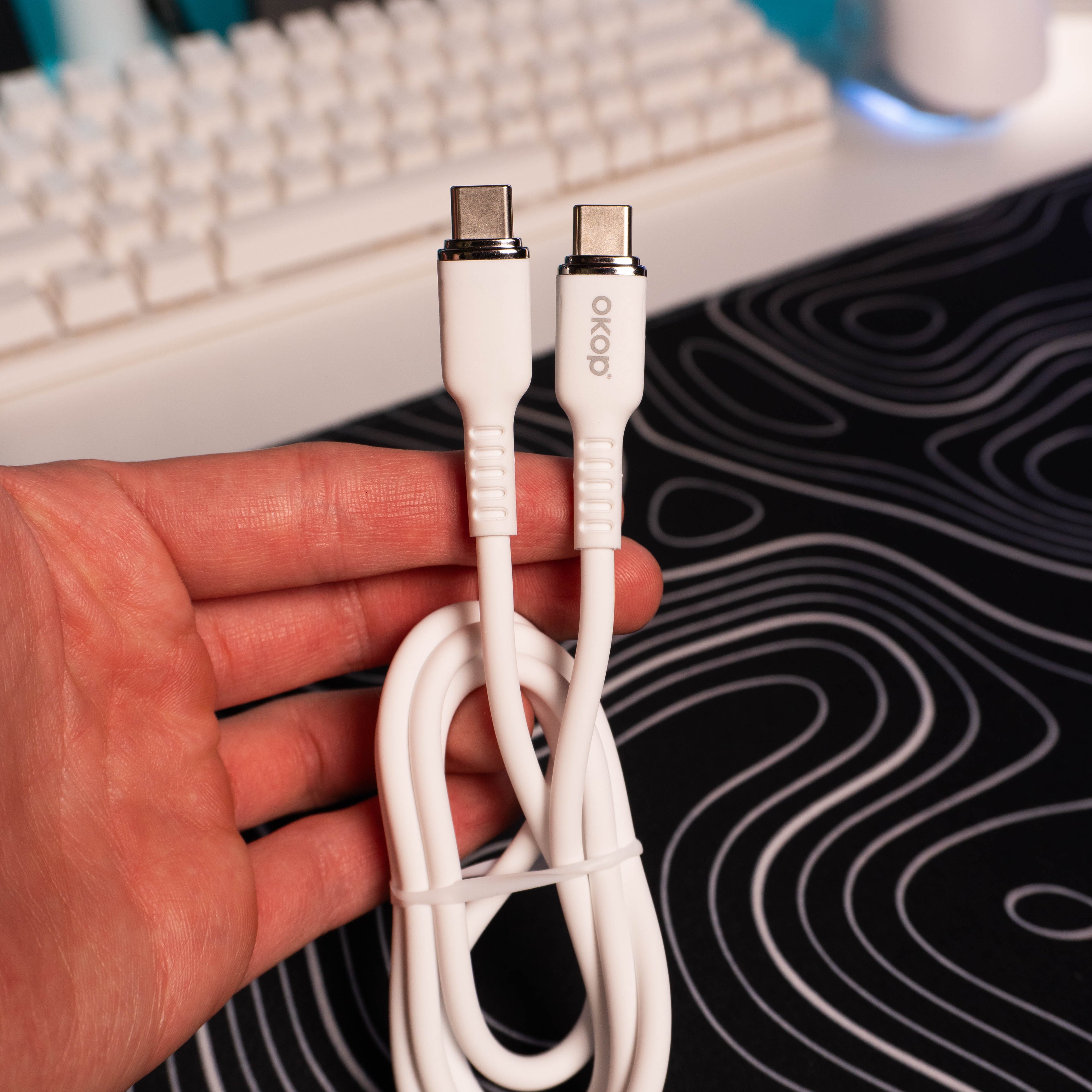 Cable de silicona