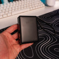 Power bank cable integrado