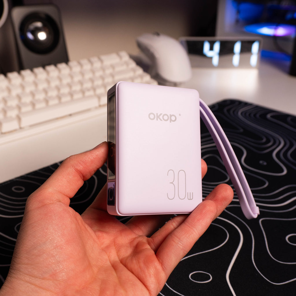 Power bank cable integrado